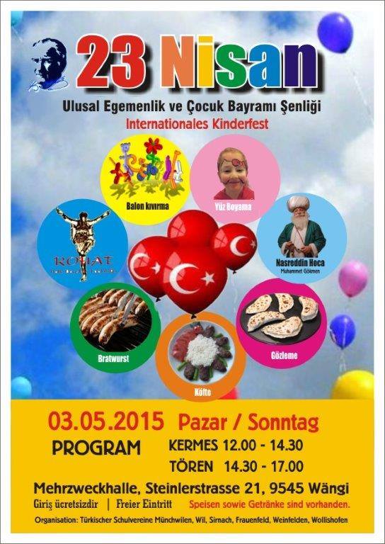 Wängi'de 23 Nisan Kutlaması