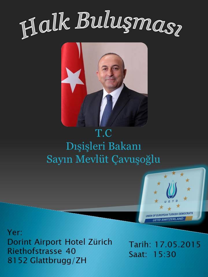 Halk Buluşması Mevlüt Çavuşoğlu