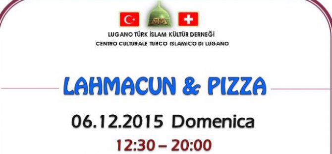 Konferans ve Lahmacun/Pizza programına davet