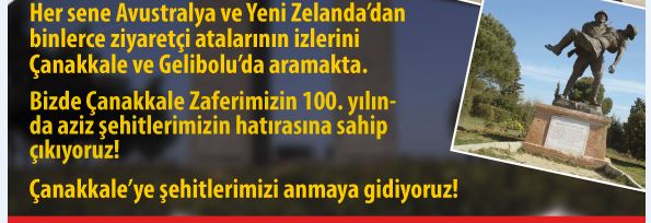 Çanakkale şehitlerini anma Programı
