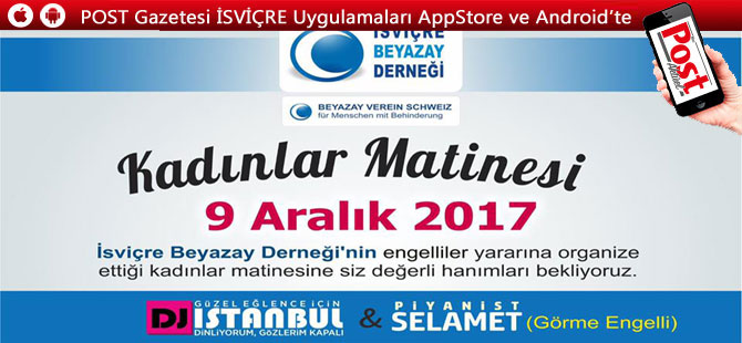 KADINLAR MATİNESİNE DAVET