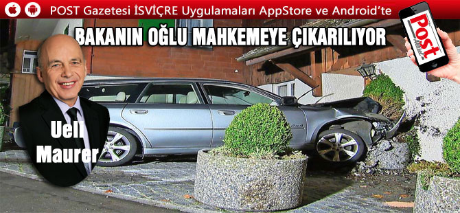 Bakan oğlu Mahkeme'ye çıkıyor/ Çeşitli suçlar işlemiş