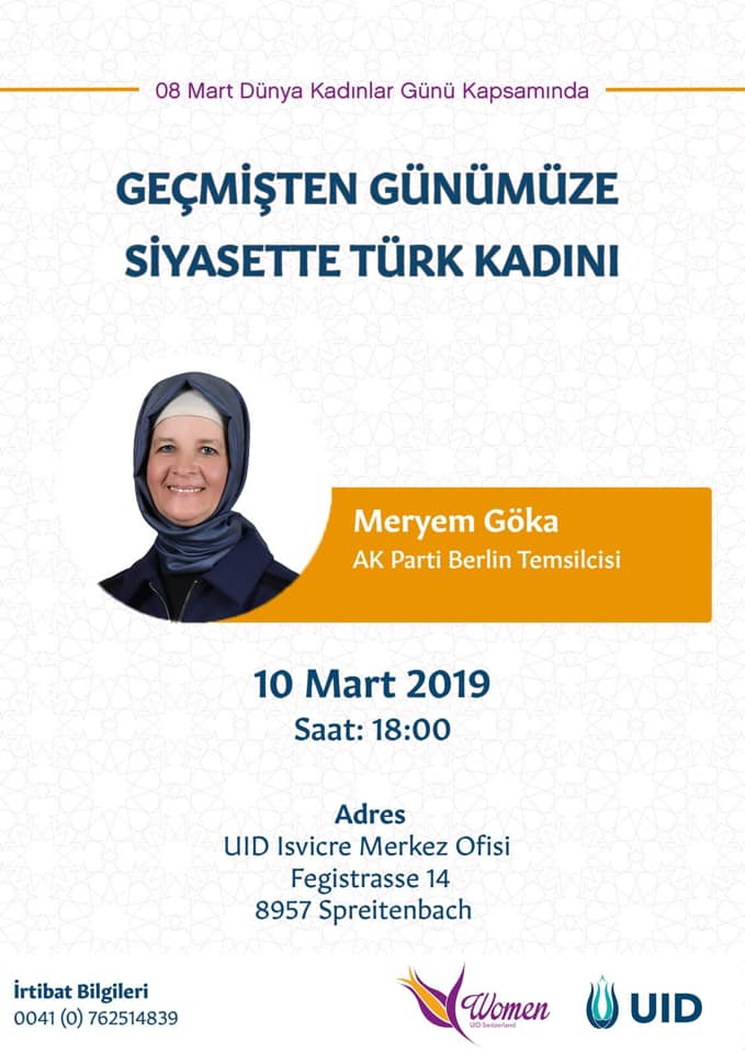 08 Mart Dünya Kadınlar günü kutlaması