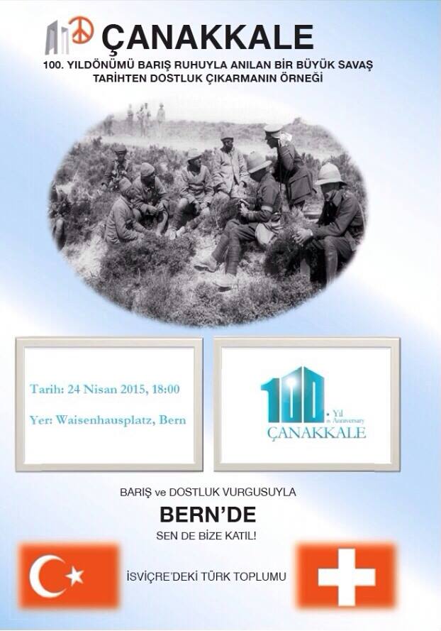 Bern'de Çanakkale programı