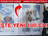 İsviçre Merkez Bankası yeni Yüz Frankları tanıttı
