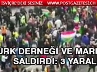 Terör örgütü yandaşları Türk derneği ve markete saldırdı: 3 yaralı