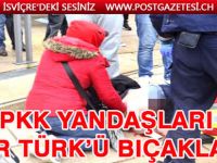 PKK yandaşları bir Türk’ü bıçakladı