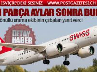 Uçaktan düşen parça aylar sonra bulundu