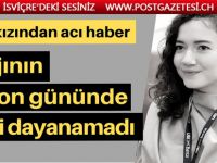 Başarılı Türk kızından acı haber