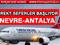 THY'DEN müjde! Cenevre'den direkt uçuş