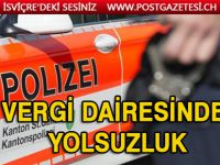 VERGİ DAİRESİ ŞEFİ ZİMMETİNE BİNLERCE CHF GEÇİRMİŞ