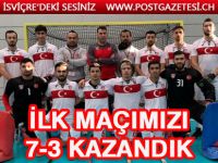 Salon Hokey Milli Takımımız Danimarka'yı farklı yendi