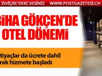 Sabiha Gökçen'de cep otel dönemi