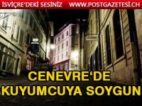 Cenevre, eski şehirde bir kuyumcu soyuldu