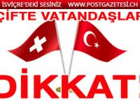 İSVİÇRE’DE YAPTIĞINIZ ASKERLİK TÜRKİYE’DE SAYILMIYOR!