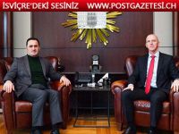 İsviçre'nin İstanbul Başkonsolosu Julien Thöni, Beyoğlu Belediyesini ziyaret etti