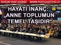 Ünlü yazar Hayati İnanç, İsviçre’de Vatandaşlarımız ile bir araya geldi