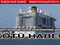 Dünyanın konuştuğu Korona karantinasındaki gemiden kötü haber