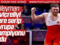 Süleyman Karadeniz Avrupa Şampiyonu
