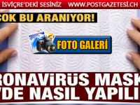 Koronavirus maskesi nasıl yapılır? İşte adım adım yapılışı...