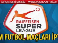 İsviçre'de futbola "koronavirüs" engeli