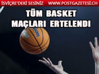 FIBA koronavirüs nedeniyle tüm maçları erteledi