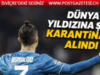 Ronaldo koronavirüs şüphesiyle karantinaya alındı!