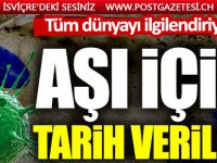 DSÖ corona virüs aşısı için tarih verdi