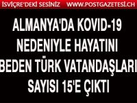 Almanya'da 3 Türk daha Korona Virüsü'nden öldü