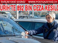 ZÜRİH'TE TRAFİK CEZALARINDAN 61,6 MİLYON CHF TOPLANDI