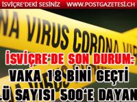 İSVİÇRE’DE CORONA VİRÜSÜ BİLANÇO’SU ARTIYOR