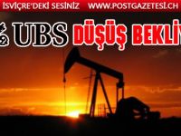 UBS petrol talebinde 10 milyon varil/gün düşüş bekliyor