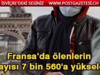 Fransa'da Kovid-19 nedeniyle ölenlerin sayısı 7 bin 560'a yükseldi