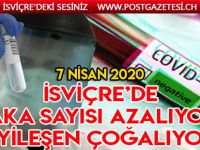 İSVİÇRE’DE VAKA SAYISI AZALIYOR, İYİLEŞEN ÇOĞALIYOR