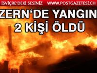 GECE YARISI ÇIKAN YANGIN 2 CAN ALDI