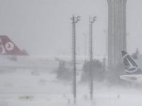 Kälte und Schnee in Istanbul