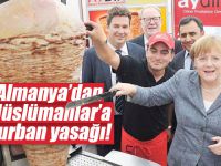 Almanya’dan Müslümanlar’a kurban yasağı!