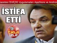 TV yorumcusunu döven Sion Başkanı istifa etti
