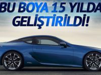 Lexus 15 yılda geliştirdiği boyayı LC'de kullandı