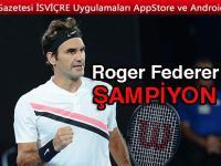 Rotterdam Açık'ta şampiyon Federer