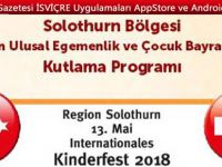 SOLOTHURN BÖLGESİ 23 Nisan Ulusal Egemenlik ve Uluslararası Çocuk Bayramı kutlamaları