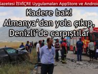 3 GURBETÇİ TRAFİK KAZASINDA CAN VERDİ