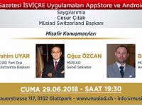 DAVETİYE: MÜSİAD İSVİÇRE 3 T KONFERANSI