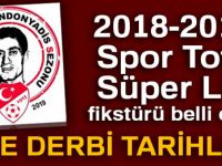 2018-2019 Spor Toto Süper Lig fikstürü | 2018-2019 Süper Lig fikstürü belli oldu