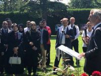 Cenevre'de Şehitler anısına fidan dikildi