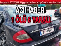 Gurbetçi aile memlekete 300 km kala kaza yaptı: 1 ölü 6 yaralı