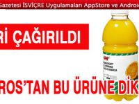 MİGROS BU ÜRÜNÜ GERİ ÇAĞIRDI