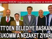 SCHAFFHAUSEN VE İSVİÇRE TÜRK TOPLUMUNDAN BELEDİYE BAŞKANI NEUKOMM’A NEZAKET ZİYARETİ