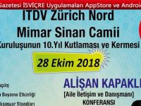 İTDV Mimar Sinan Camii Kuruluşunun 10.yılı kutlaması ve Kermesi