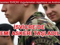 İsviçre'de tepki çeken askeri eğitim